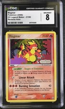 Pokemon Magmar EX Legend Maker 21/92 Reverse Holo CGC 8 on eBay