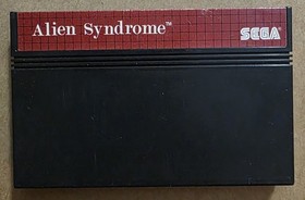 Alien Syndrome (Sega Master System) Cib Complete - Tested