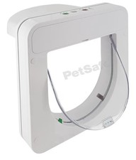 PetSafe Petporte Smart Flap Microchip Cat Door, Battery Operated Or Main Powered