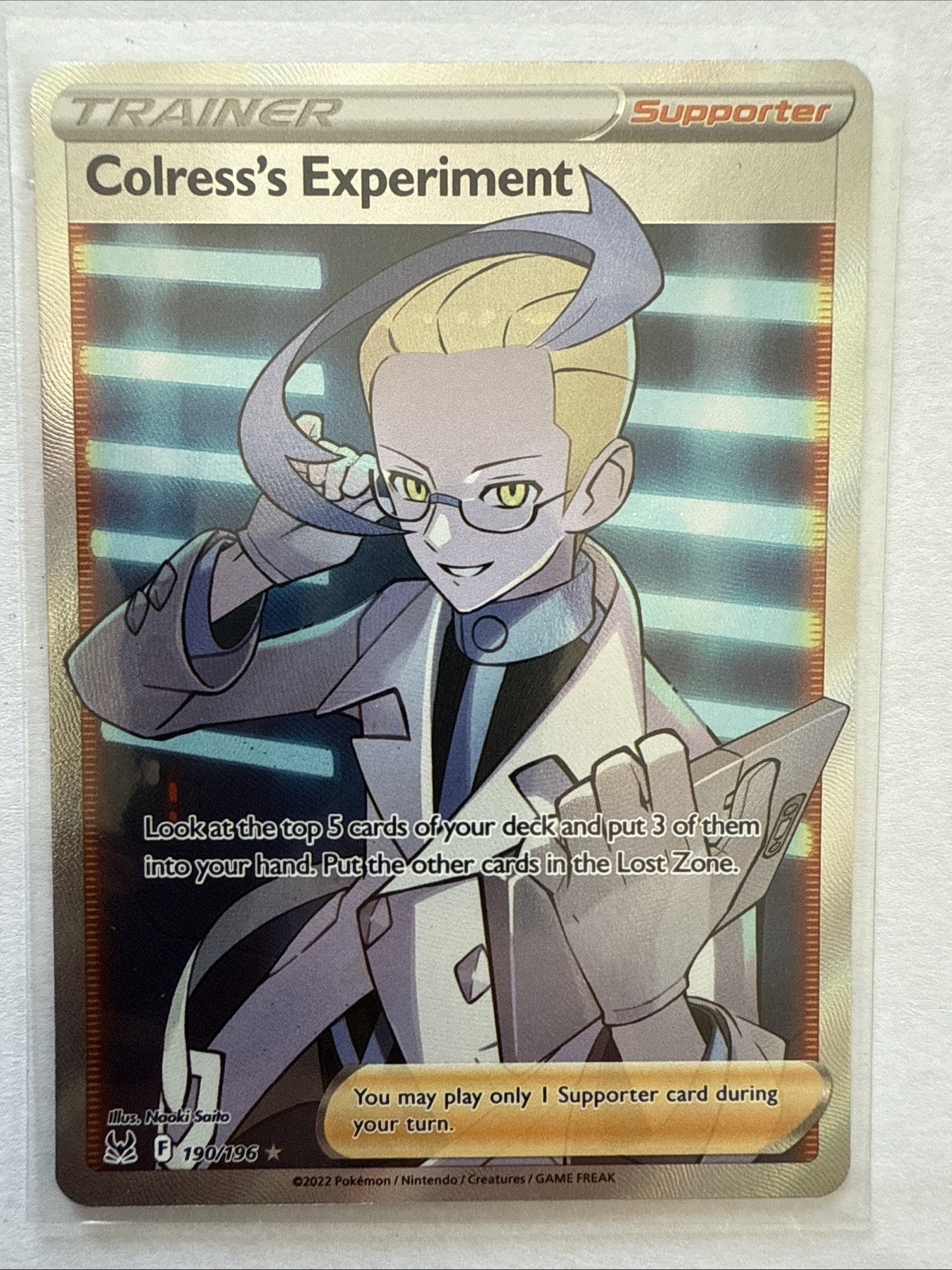 Colress’s Experiment 190/196 Lost Origin Pokemon