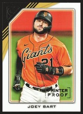 2022 Topps Gallery #24 Joey Bart Printer Proof