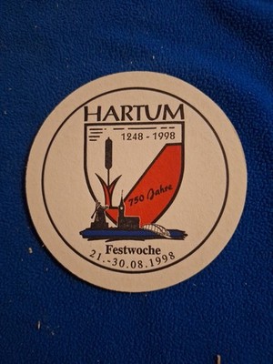 Bierdeckel 1998 - Hartum - Barre Bräu 