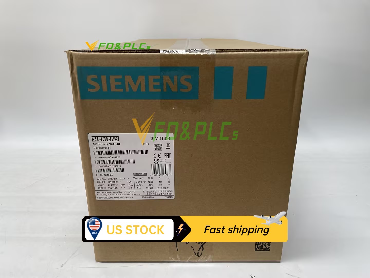 NEW SIEMENS 1FL6062-1AC61-2AA1 1FL6 062-1AC61-2AA1 fast ship