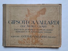 GIPSOTECA VALLARDI catalogo illustrato raccolta 6000 calchi in gesso scultura