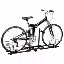 New Heavy Duty 2 Bike Bicycle 2" Hitch Mount Carrier Platform Rack Car Truck SUV