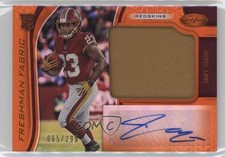 2019 Certified Freshman Fabric Signatures Mirror Orange Bryce Love Auto 0u1n