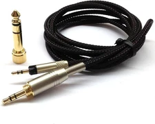Replacement Upgrade Cable for Audio Technica Ath-M50X, Ath-M40X, Ath-M70X Headph