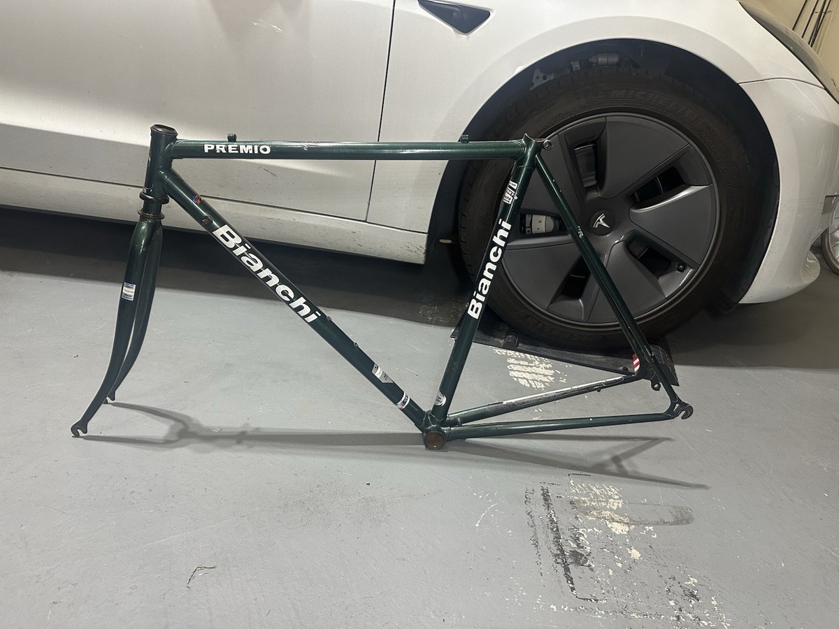 Frame Bianchi Stand Bianchi Ferro Cavallo 26 Disc Frame Set USED F/S