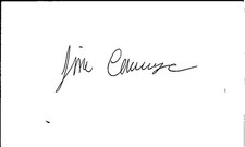 1990's -Jim Converse- Signed/Autograph/Auto Index Card Seattle Mariners MLB