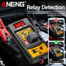 Digital Car Relay Tester 4 5 Pin Rt01 11-25v Automotive Battery Relay Detector