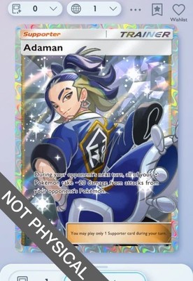 pokemon tcg pocket triumphant light cards Pokemon TCG POCKET - Adaman Full Art 2⭐, Triumphant Light, English