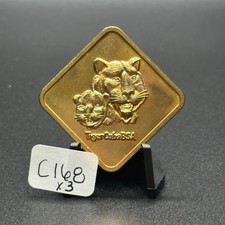 Tiger Cubs Search Discover Share Boy Scout BSA Challenge Coin Medallion