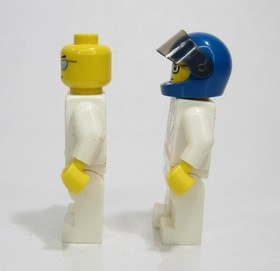 LEGO Vintage City 7903 Rescue Helicopter Pilot Doctor Minifigure Lot