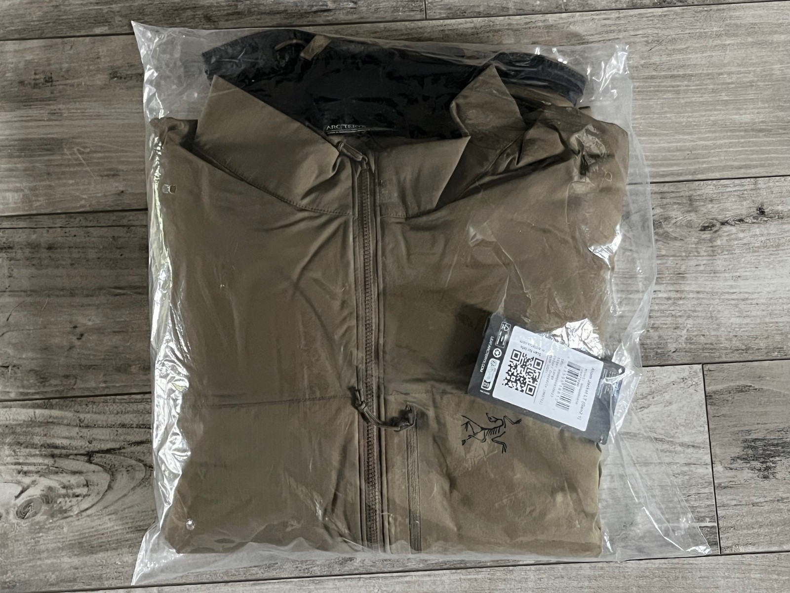 ARC'TERYX Giacca full zip Arc’teryx Leaf Crocodile Atom LT nuova con etichetta taglia L Gen 2.1