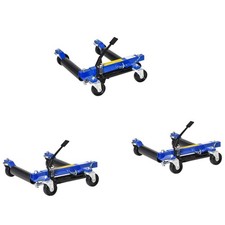 DURHAND 4 Wheel Dolly Portable for Lifting Vehicles, 1465 lbs Weight Capacity