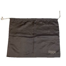 Coach Dust Cover Bag Chocolate Brown Handbags Purse Shoes 15" x 19"