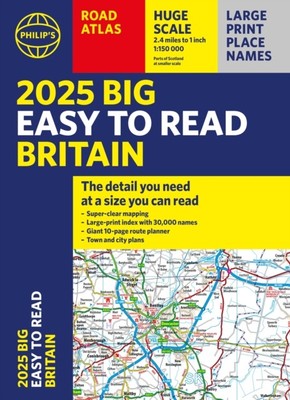 PHILIPS BIG LEICHT ZU LESEN BRITAIN ROAD AT Von Philip's Maps (Taschenbuch/Softback)