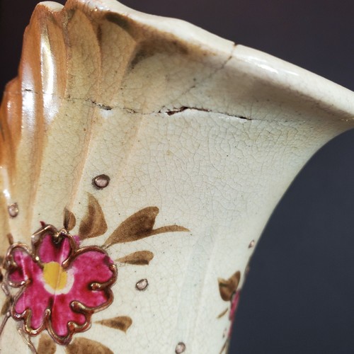 Wunderschöne antike japanische Satsuma Vase 19. Jahrhundert asiatisches Goldporzellan 15 Zoll - Bild 12 von 12