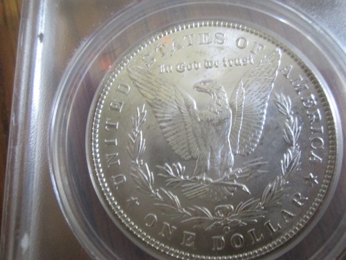 Dólar de plata Morgan 1898-O $1 ANACS MS 64 - Imagen 6 de 8