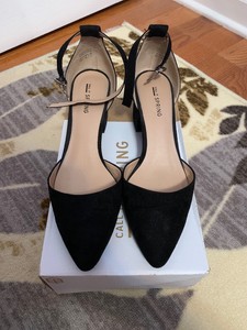 call it spring black pumps