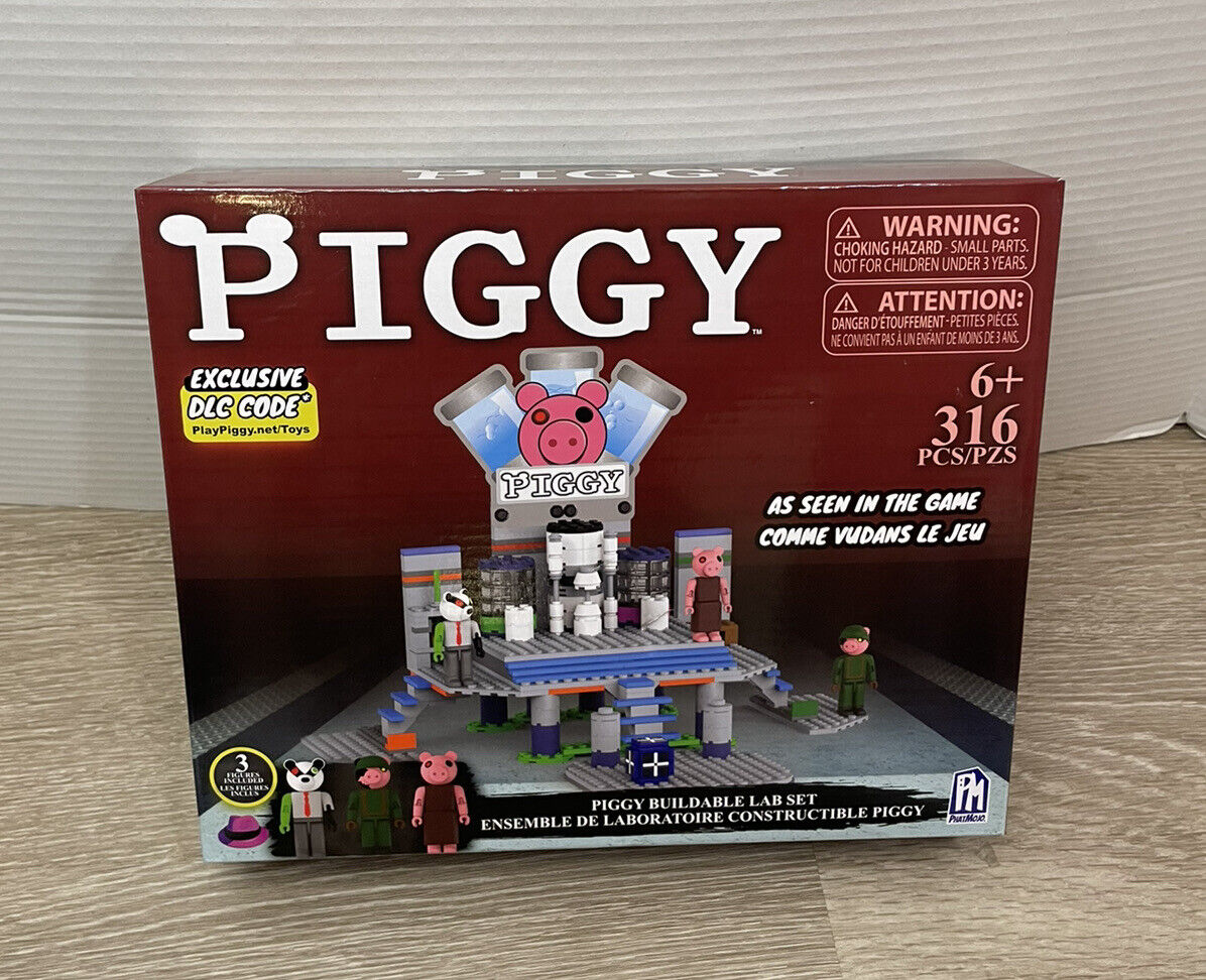 PIGGY Buildable Lab Set 316 pieces Target Exclusive Super Rare To Find!!