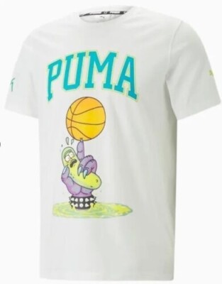 T-shirt homme Puma LaMelo Ball Pickle Rick and Morty taille L MB.01 MB.02  🔥 | eBay