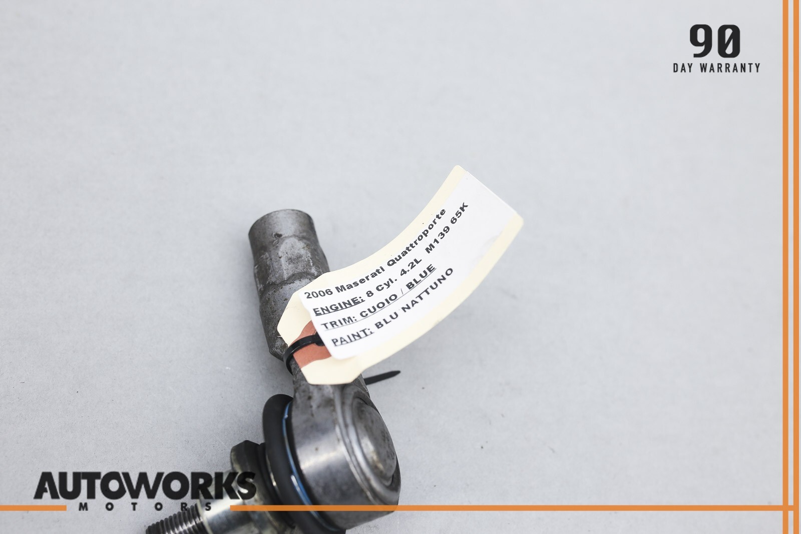 03-10 Maserati Quattroporte M139 Rear Left or Right Tie Rod End Link OEM
