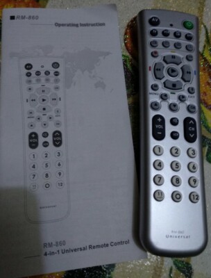 TeKone RM-860 Smart TV Satellite Dvd Remote TV Universal Remote Control HSB