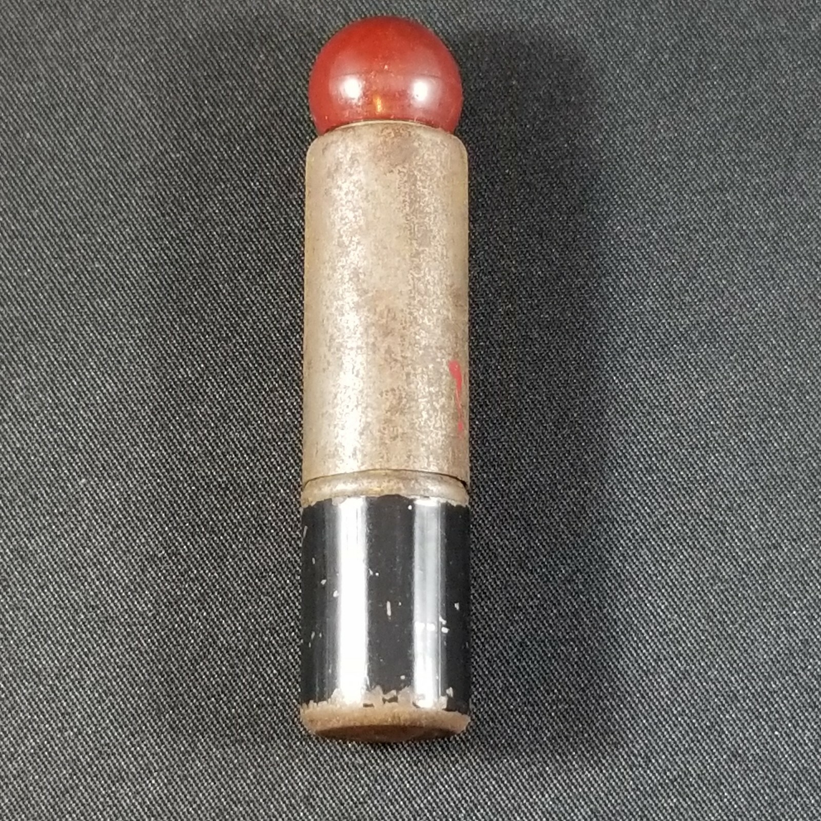 RARE 1930's Fabulous Antique WESTON NYC USA Ball-O-Flint Lighter BAKELITE cap🔥
