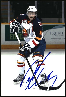 Anthony Camara Autographed 4x6 Photo Barrie Colts #15 C