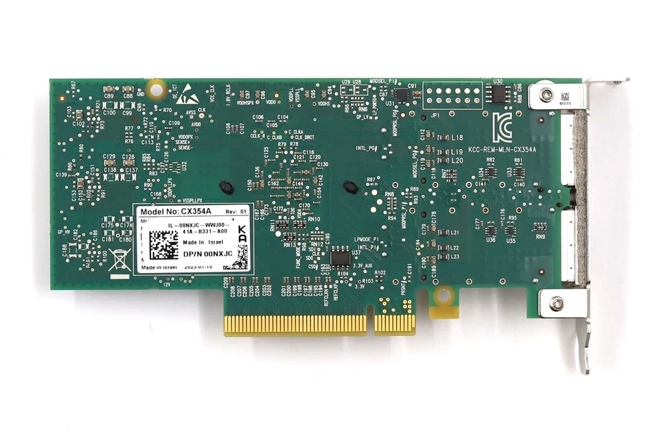Dell ConnectX-3 CX354A Dual-Port 40GbE Host Bus Adapter Dell P/N: 00NXJC Tested - Image 4 of 4