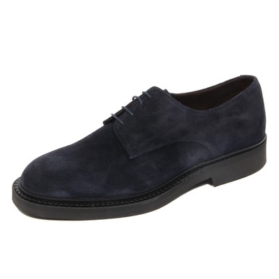 Fratelli Rossetti Navy Suede Men\'s Shoes Fratelli Rossetti - Yacht Portofino Navy Suede Loafer main image 3