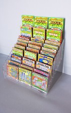 Espositore contenitore schede Gratta e Vinci da banco 30 posti 10+10+10