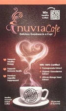 Nuvia Healthy Gourmet Instant Coffee, Dairy Free, Lactose Free, No GMOs, No