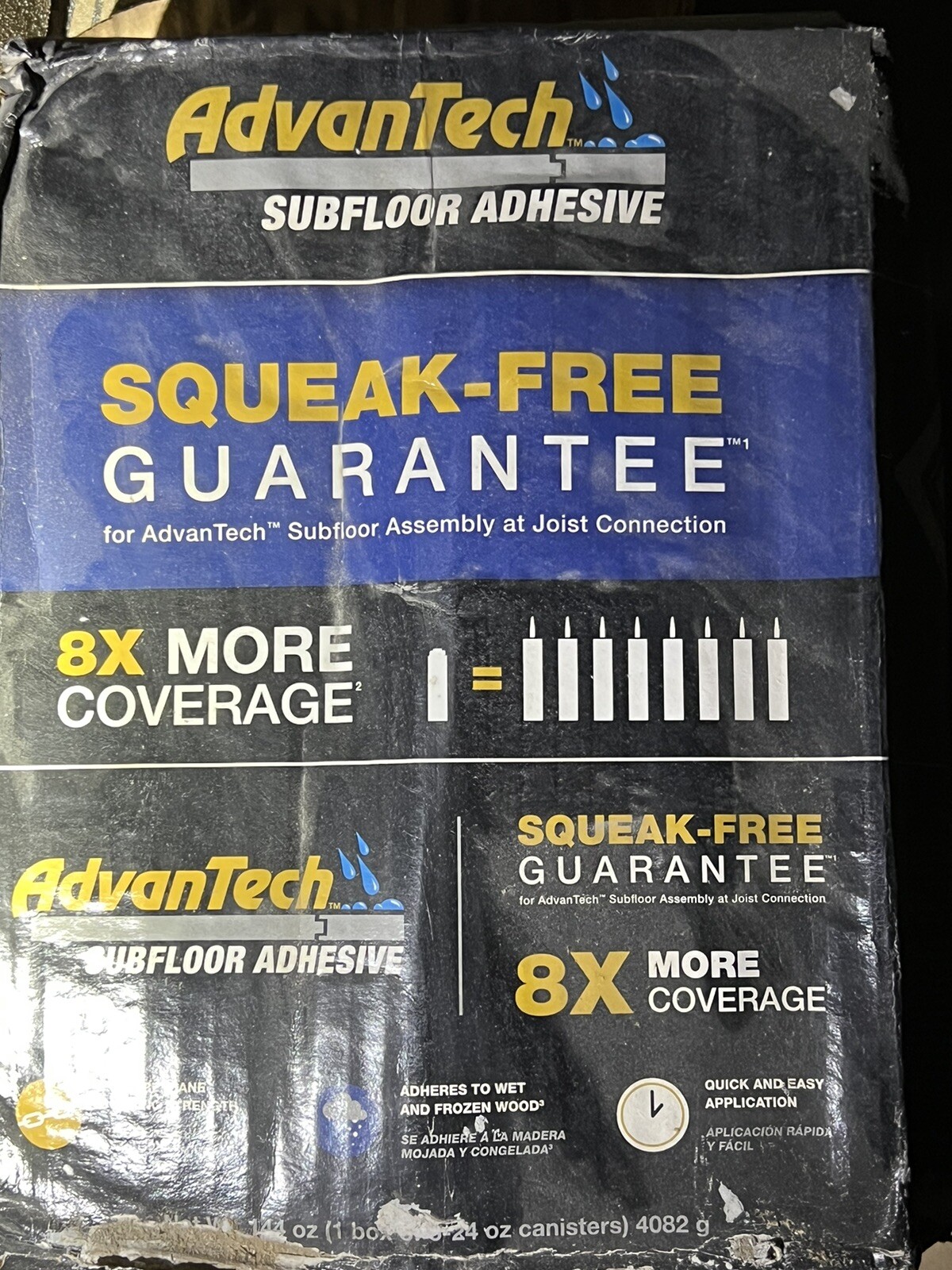 AdvanTech Subfloor Adhesive/construction Spray Foam Adhesive (6) 24 oz