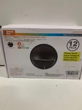 Cloudy Bay 12 Pack 3cct Low Voltage Led Deck Lights Outdoor 2700k/3500k/5000k 