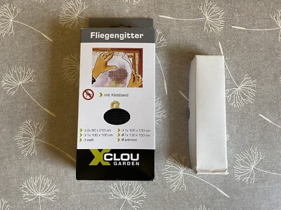 X-CLOU GARDEN Fliegengitter Insektenschutz mit Klettband & 12 neue Kuchengabeln
