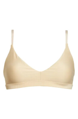 NUDE BARR Bralette Bra 7AM Lycheetini Color Size Medium $35 - NWT