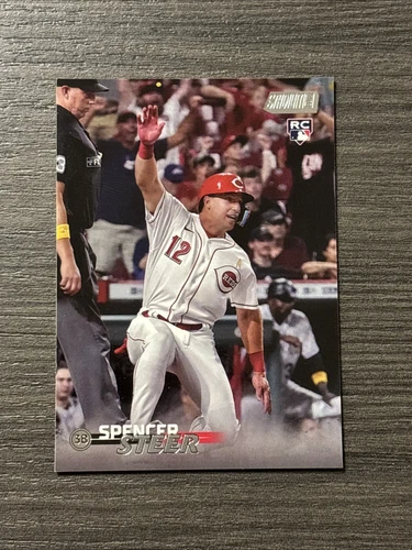Spencer Steer 2023 Topps Stadium Club Cincinnati Reds #213 RC