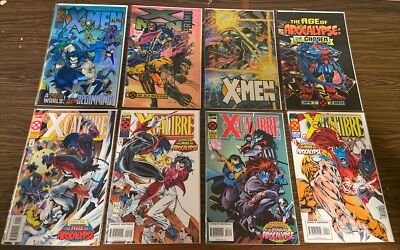 Marvel Comics Age of Apocalypse Alpha Prime Omega X-Calibre, 8 Issue Lot, SC738