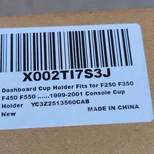 Dashboard Cup Holder Replacement Ford F250 F350 F450 F550 1999-2001 Console YC3Z