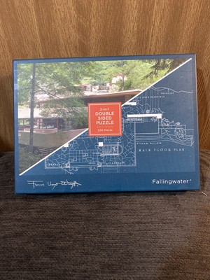 Frank Lloyd Wright Fallingwater 2-Sided Puzzle 500 Piece ...