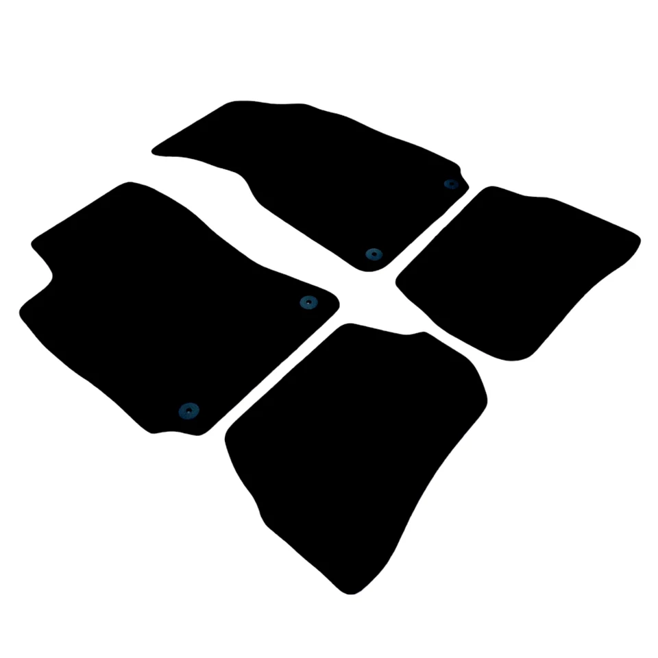 Alfombrillas alfombrillas coche para VW Volkswagen Passat B5 B5.5 4 piezas 1997-2004 revestimientos de terciopelo nuevas Foto 3 de 4