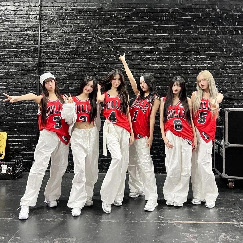 IVE X NBA CHICAGO Basketball Jersey Dive Merch Shirt Kpop Concert