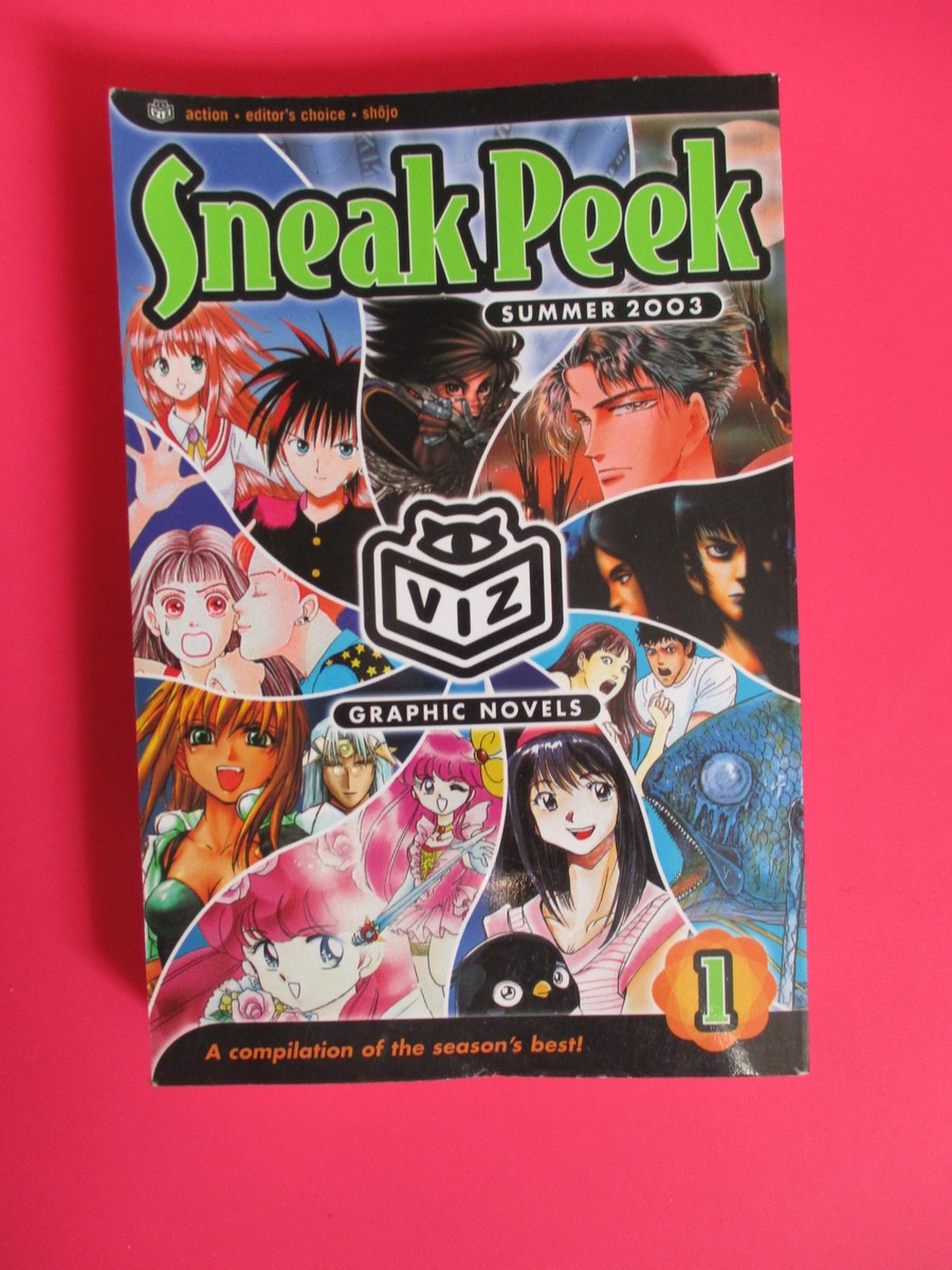 VIZ MANGA SNEAK PEEK (Summer 2003 Series) #1 | eBay