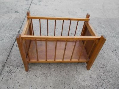 vintage doll cradle