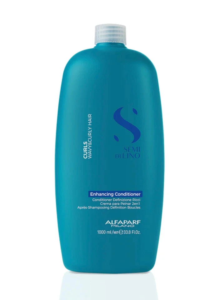 Alfaparf Semi Di Lino Curls Enhancing Low Shampoo & Conditioner 1000ml 1L DUO - image 3 of 3