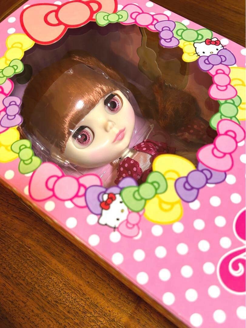 Takara Tomy Neo Blythe Hello Kitty Ribbonetta Wish CWC 3000 Takara Tomy Neo Blythe Hello Kitty Ribbonetta Wish CWC 3000