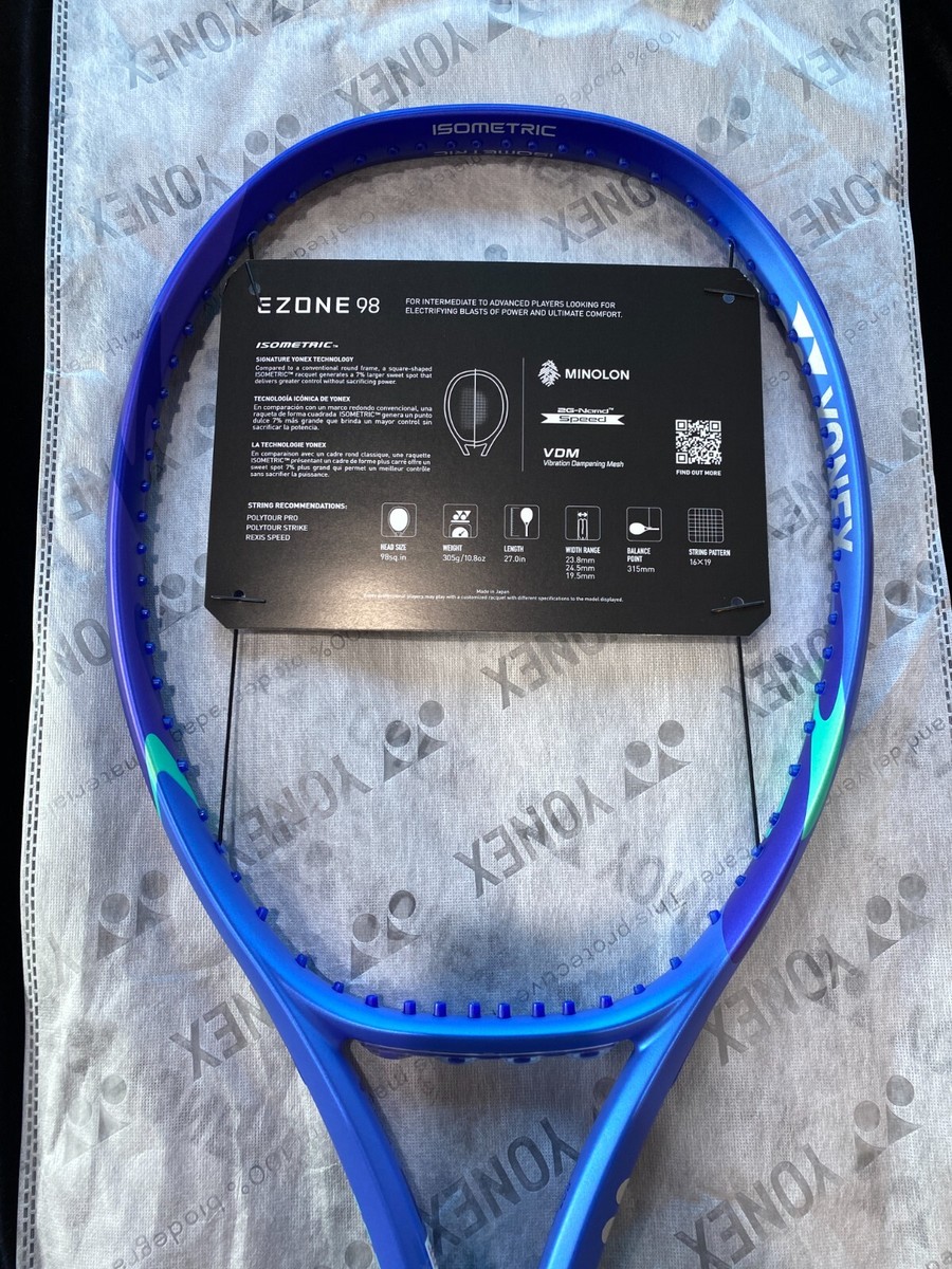 YONEX 2025 EZONE 98 Tennis Racquet Racket 98sq 305g 16x19