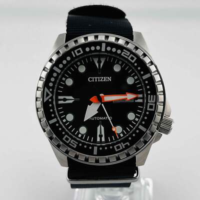 Citizen 8200-s108314 Day Date Stainless Steel Automatic Mens Watch